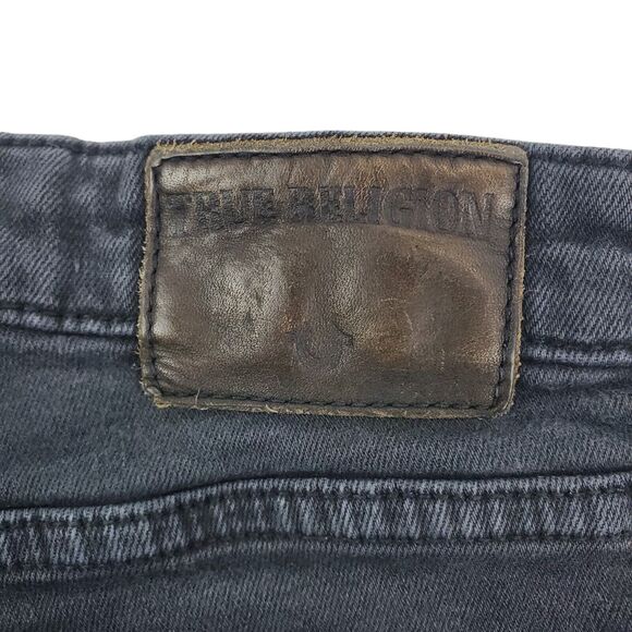 TRUE RELIGION Jeans BECCA Womens 31 Black Mid Rise Casual Designer Denim Outdoor - Picture 3 of 12